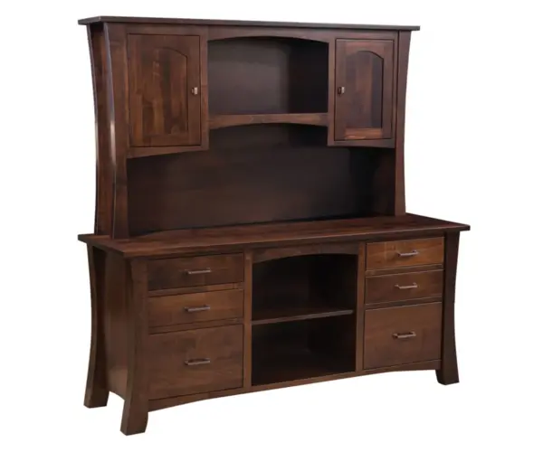 Jefferson Credenza With Hutch